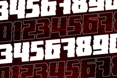 Glitch Zone - Modern Pixel Racing Game Font Product Image 6