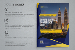Modern Business Conference Program Book Template Product Image 6