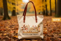 Autumn Floral Motivational Quotes Sublimation 06 Product Image 3