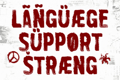 Bleed Print - Bad Print Bold Sans Font Product Image 5