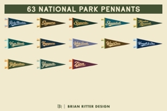National Park Pennants Product Image 6
