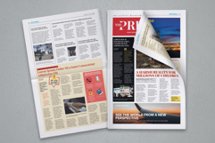 Newspaper Editorial Template-Modern News Layout Product Image 4