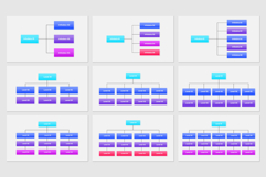 Animated Organizational Charts PowerPoint Template Product Image 7