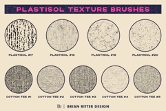 Plastisol Texture Brushes Product Image 6