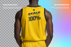 6 Basketball Jersey Mockups. Generated AI Product Image 6