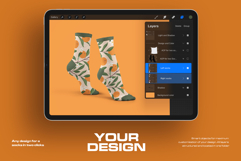 High Socks Mockup Procreate Edition for iPad Product Image 4