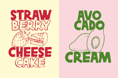 Big Kids - All Caps Solid &amp; Outline Ugly Font Product Image 6