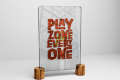 Tricky Mindful - All Caps Halloween Ugly Font Product Image 6