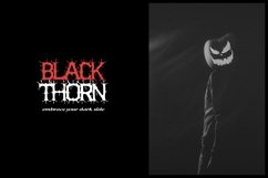 Blackspike Scary Horror Font Product Image 6