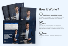 Speaker Media Kit Template in Canva Product Image 6