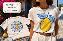Dolce Riviera Mediterranean Folk Clipart Bundle Product Image 6
