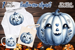 Cute Halloween pumpkin clipart |Coquette bows shirt designs Product Image 2