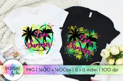 Love Summer Colorful Print | Palm Trees Design | Sublimation Product Image 1
