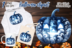 Cute Halloween pumpkin clipart |Coquette bows shirt designs Product Image 2