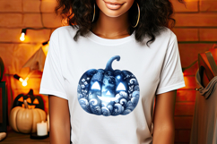 Cute Halloween clipart BUNDLE | Coquette bows shirt designs Product Image 16