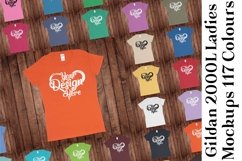 Gildan 2000L Mockup Bundle 117 Colours Ladies Mockup 1196 Product Image 1