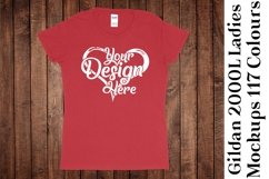 Gildan 2000L Mockup Bundle 117 Colours Ladies Mockup 1196 Product Image 5