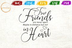 True Friends Are Never Apart Kids Playroom Quote Art Product Image 1