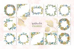 Elaeagnus leaves Watercolor png Product Image 7