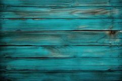 Vibrant Turquoise planks. Generate Ai Product Image 1