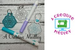 Doodle It Snowflake Keyfob Product Image 1