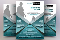 Birthday Party Flyer Product Image 1