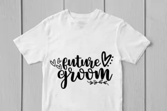 Future Groom - Wedding SVG EPS DXF PNG Cutting Files Product Image 2