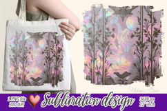 Golden Pastel Flower border illustration png | Magic garden Product Image 1