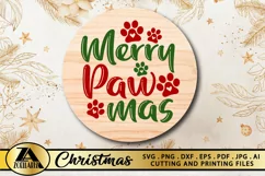 Christmas Ornament SVG PNG EPS DXF Animal Ornaments SVG Product Image 1