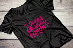 Sweetest than Christmas Candy svg eps ai png pdf Product Image 3