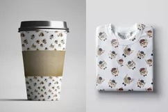 Cat watercolor patterns  - Free Design of The Week Product Image 2