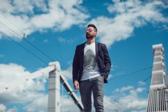 Men&#039;s T-Shirt Mock-Up Vol.1 2017 Product Image 5