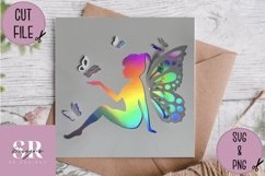 3D Fairy| Paper cutting | pop up Fairy SVG Product Image 5