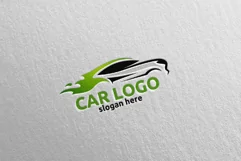 Auto Car Logo for Sport Cars, Rent, wash or Mechanic Product Image 3