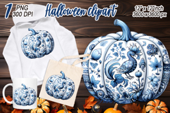 Cute Halloween pumpkin clipart |Coquette bows shirt designs Product Image 2