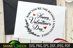 Valentines SVG - Valentine's Day Couple Love Quote SVG Product Image 2