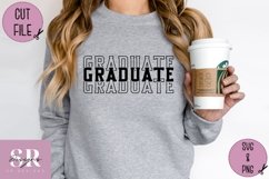 Graduate t-shirt design| vinyl cutting | graduation svg Product Image 5