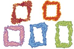 Layered Zeantangle Frames - 5 items Product Image 3