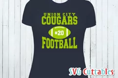 Football SVG | Football Template 003 | Shirt Design Product Image 2