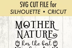 Mother Nature Has Best Box of Crayons - Gardening SVG Product Image 3