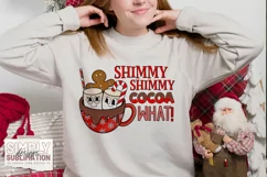Shimmy Shimmy Cocoa What Sublimation Christmas Design | Png Product Image 2
