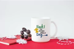 Hark the Herald Angels Sing SVG File - Christmas SVG File Product Image 5
