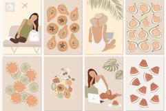 Digital Nomad Life Girls Illustration Set Product Image 3