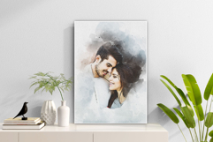 Portrait Painting Watercolor Effect Product Image 1