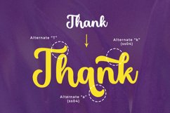 Lhetyan Script Product Image 7