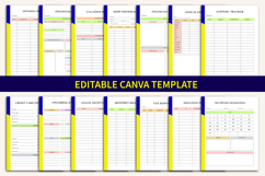 2026 &amp; 2027 Budget Organizer Planner Product Image 4