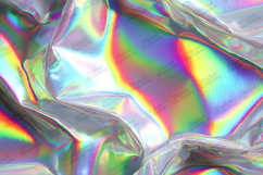Vibrant Iridescent Foil - Rainbow Prism Holographic Texture Product Image 1