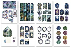 Booberry Manor Gothic Junk Journal Kit| Junk Journal Product Image 7