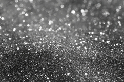 Silver Glitter Bokeh Background - Shimmering Holiday Sparkle Product Image 1