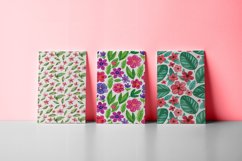 Vibrant Floral and Leafy Pattern Set Product Image 7